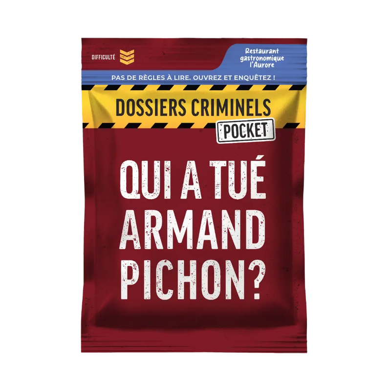 Dossiers Criminels: Pocket - Qui a tué Armand Pichon? (français) [Précommande] ***Q2 2026***