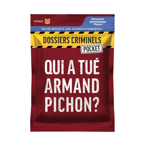 Dossiers Criminels: Pocket - Qui a tué Armand Pichon? (français) [Précommande] ***Q2 2026***