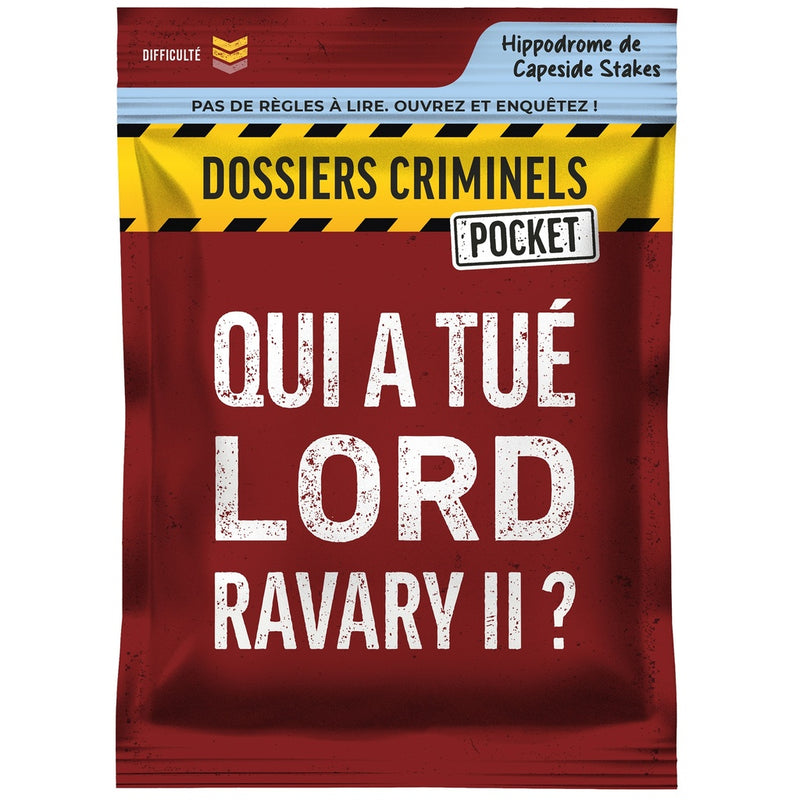 Criminal Files: Pocket - Who killed Lord Ravary II? (French)
