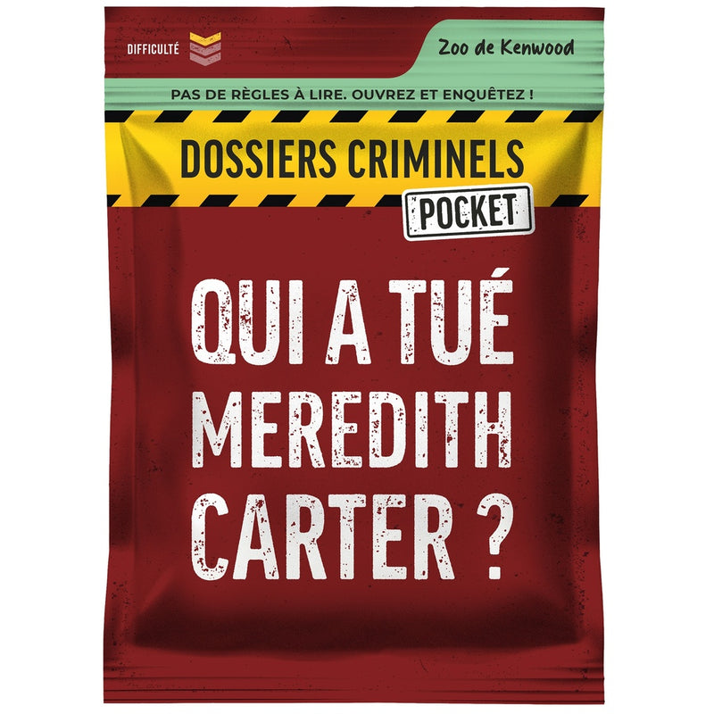 Criminal Files: Pocket - Who killed Meredith Carter? (French)