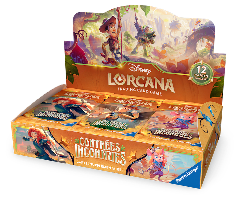 Contrées Inconnues - Boîte de Boosters (français)
