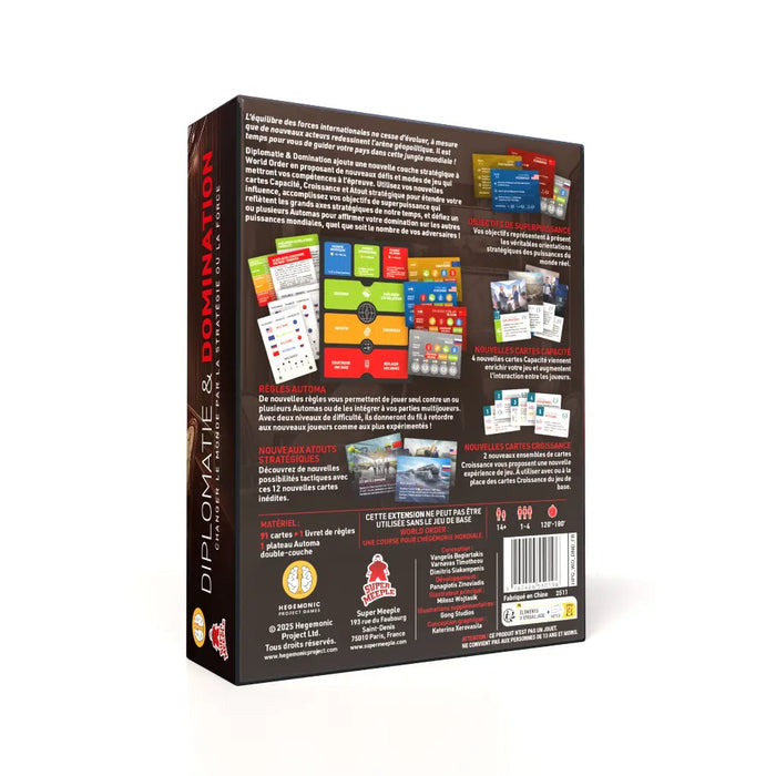 World Order : Diplomatie et Domination Ext. (French)[pre-order] ***Q3 2026 ***