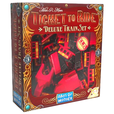 Les Aventuriers du Rail: 20e Anniversaire - Trains Deluxe (multilingue)