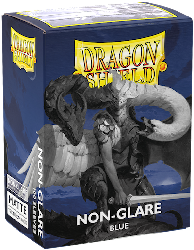 Protecteurs de cartes: Dragon Shield Standard 100ct - Bleu Antireflet (Matte)