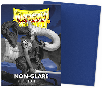 Protecteurs de cartes: Dragon Shield Standard 100ct - Bleu Antireflet (Matte)