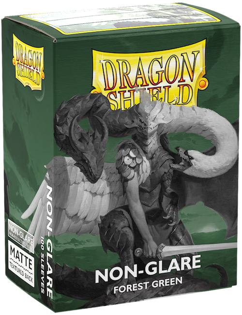 Protecteurs de cartes: Dragon Shield Standard 100ct - Vert Forêt Antireflet (Matte)