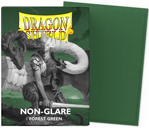 Protecteurs de cartes: Dragon Shield Standard 100ct - Vert Forêt Antireflet (Matte)