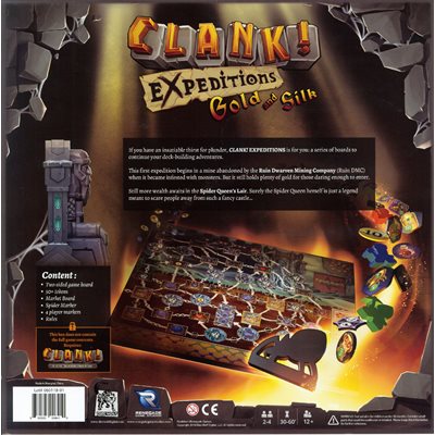 Clank! Expeditions - Gold and Silk (anglais)
