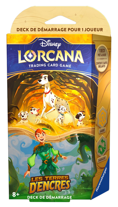 Les Terres d'Encres - Deck de Démarrage (Ambre & Émeraude) (français)