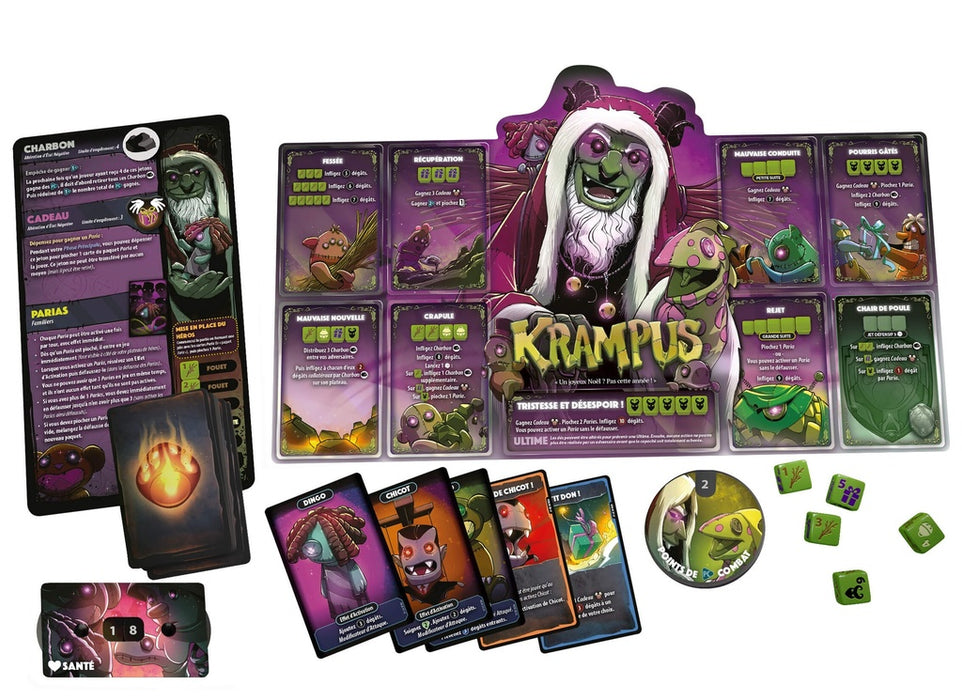 Dice Throne: Père-Noël VS Krampus (French)