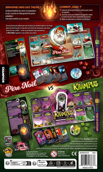 Dice Throne: Père-Noël VS Krampus (French)