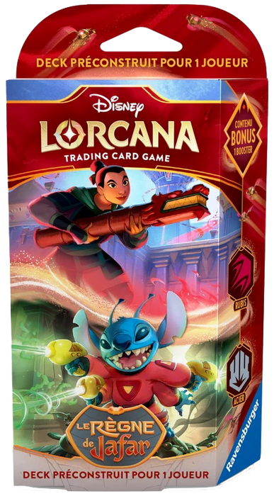 Le Règne de Jafar - Deck de Démarrage - Rubis & Acier (French)