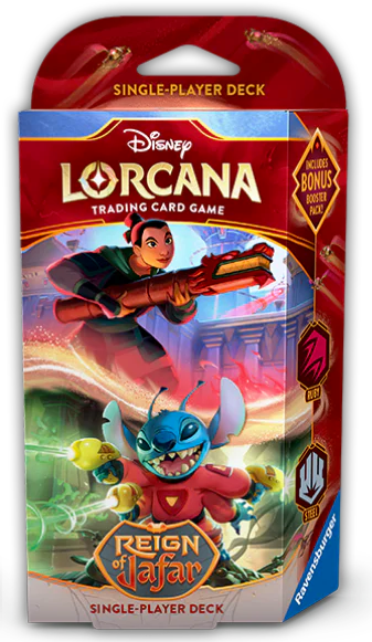 Reign of Jafar - Starter Deck - Ruby & Steel (anglais)