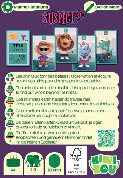 Suspecto (multilingue)