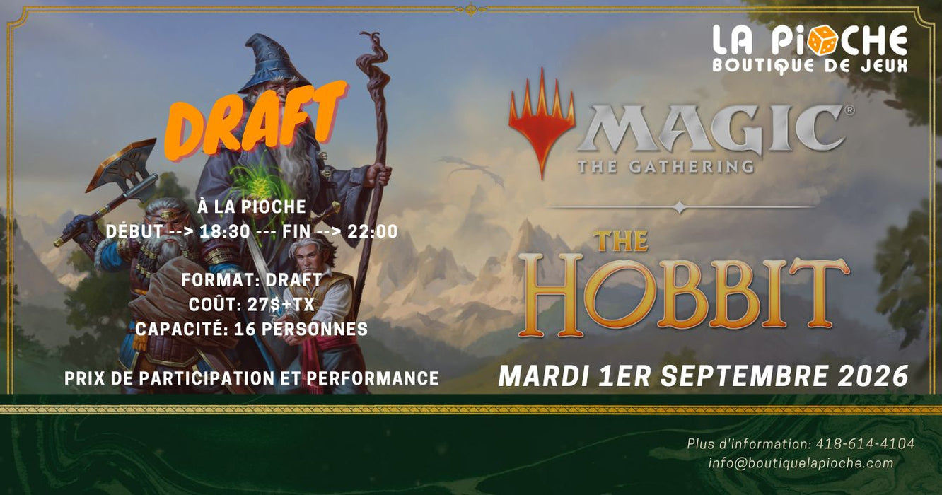 Draft - The Hobbit - 1er septembre 2026