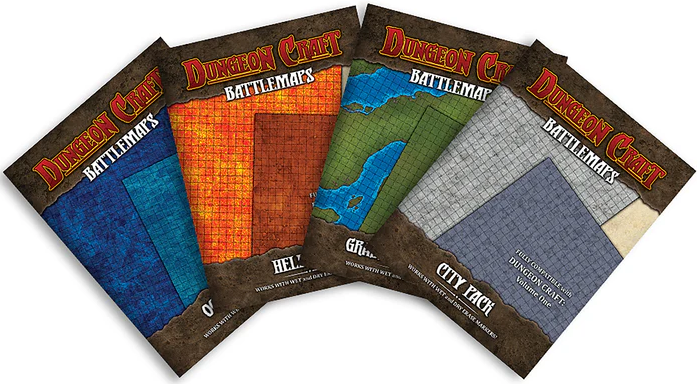 Dungeon Craft: Map Collection - Expeditions (Paquet de 4)