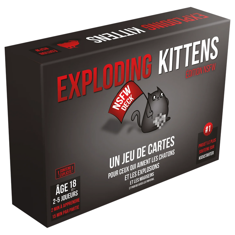 Exploding Kittens: NSFW (français) - USAGÉ