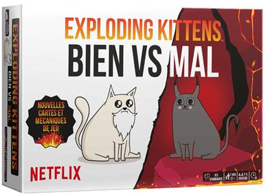 Exploding Kittens: Bien VS Mal (français)