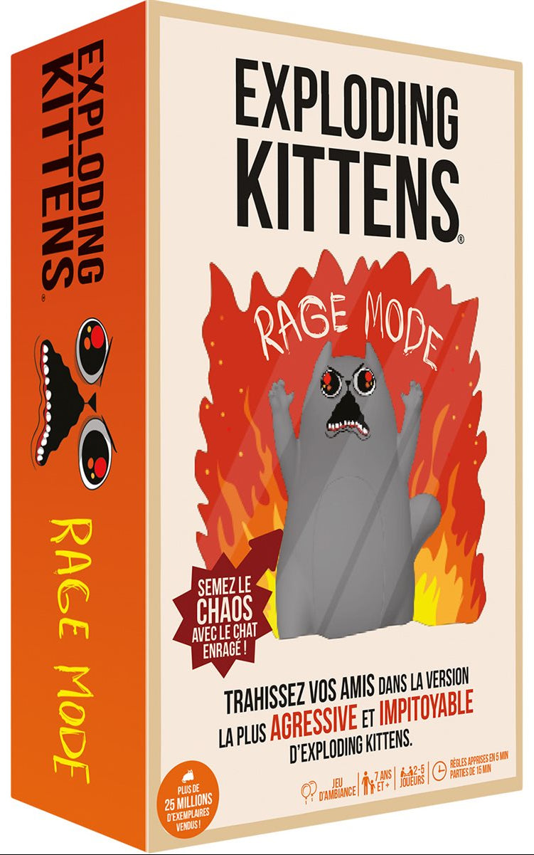 Exploding Kittens: Rage Mode (français) [Précommande] ***Q3 2026***