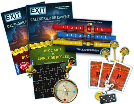 Exit: Calendrier de l'Avent - Le Livre d'Or (French)