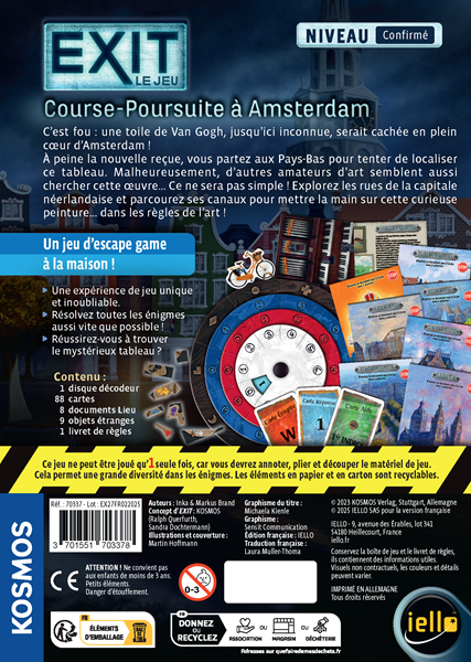 Exit: Course Poursuite à Amsterdam (français)
