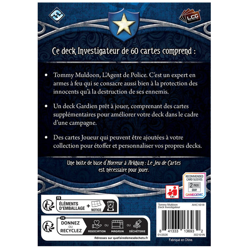 Horreur à Arkham JCE : Tommy Muldoon - Paquet Investigateur (français)