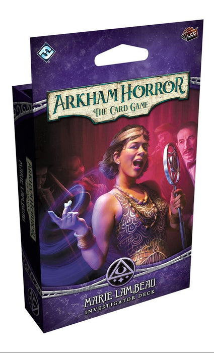 Arkham Horror LCG : Marie Lambeau - Investigator Deck (anglais)