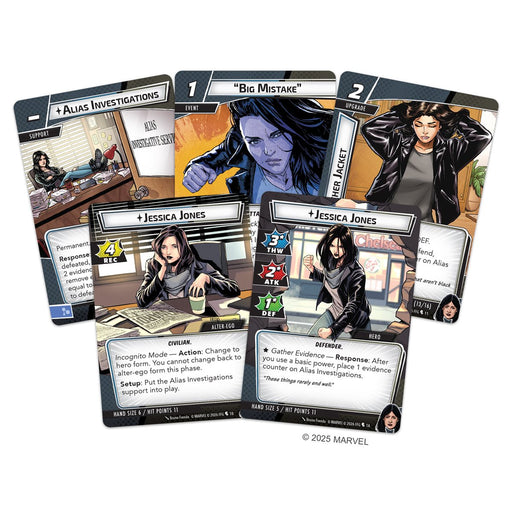 Marvel Champions: LCG – Jessica Jones - Hero Pack (anglais)