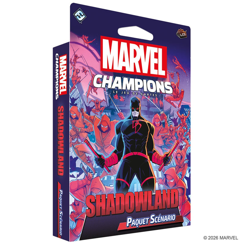 Marvel Champion JCE: Shadowlands - Paquet Scenario (FR) ^ 16 Oct 2026