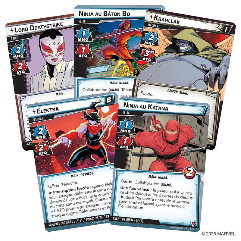 Marvel Champion JCE: Shadowlands - Paquet Scenario (FR) ^ 16 Oct 2026