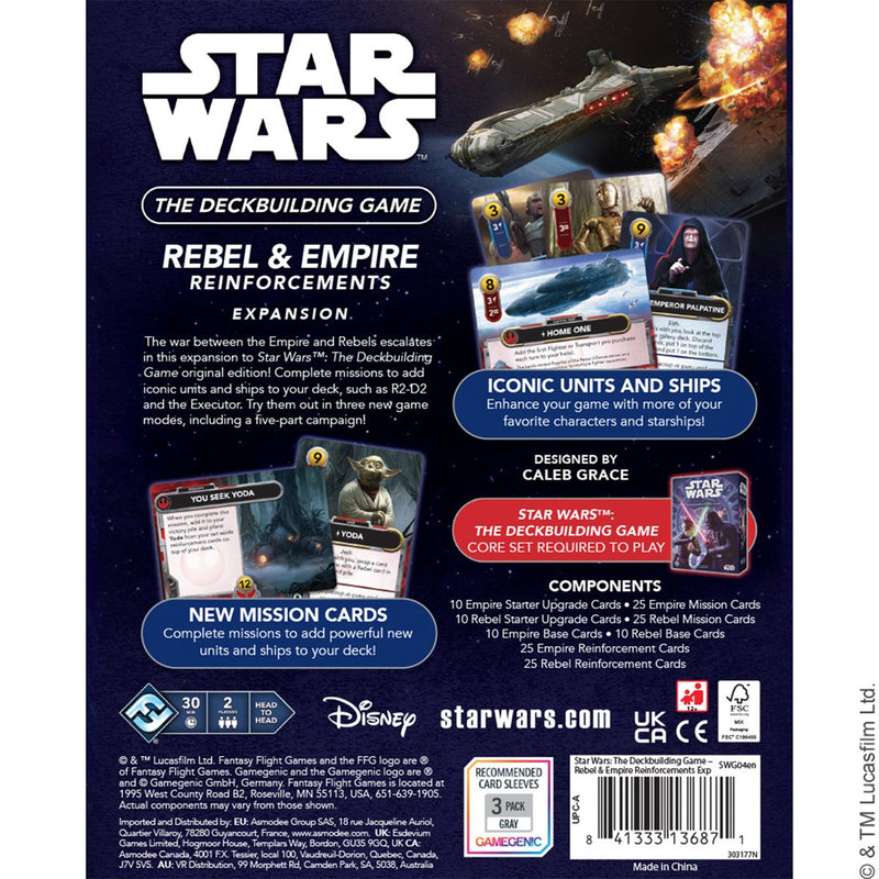 Star Wars: The Deckbuilding Game - Rebel & Empire Reinforcements (anglais) 