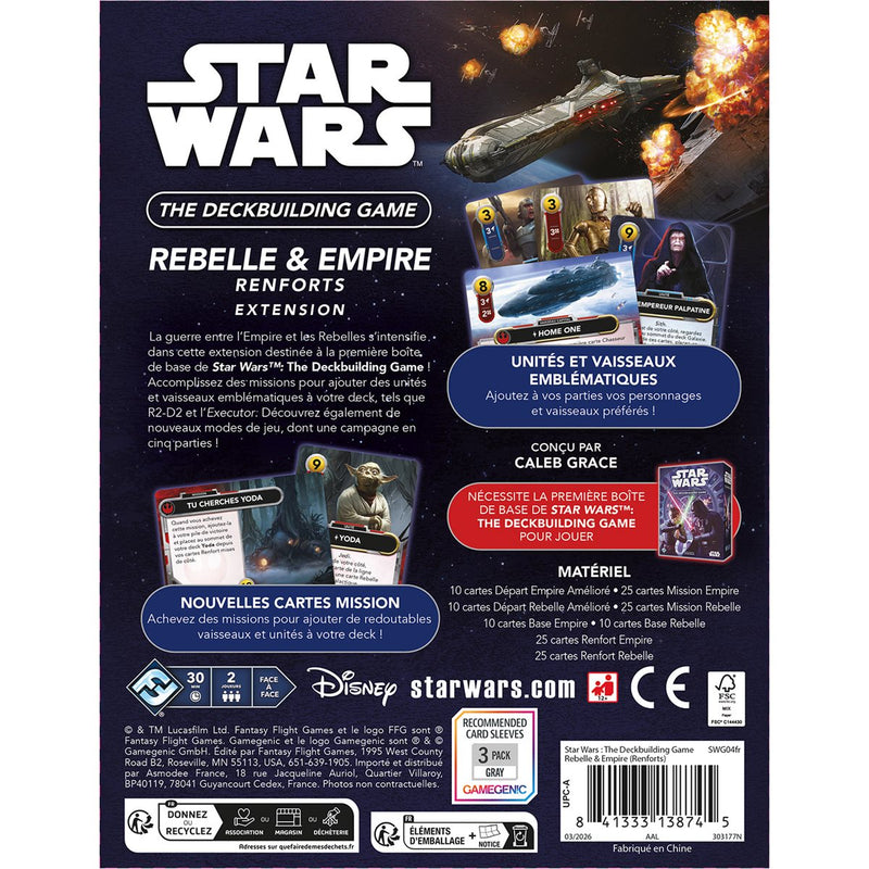 Star Wars: The Deckbuilding Game - Rebelle & Empire Renforts (français) 