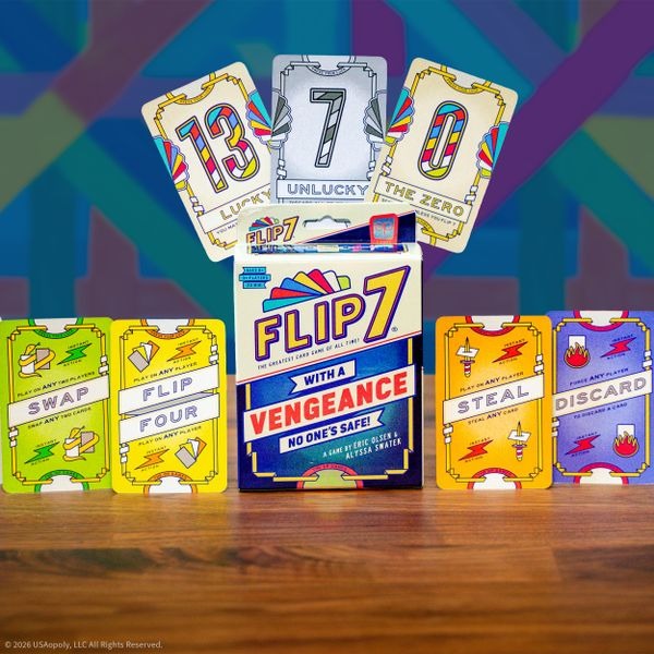 Flip 7 - With a Vengeance (anglais) [Précommande] ***Q3 2026***