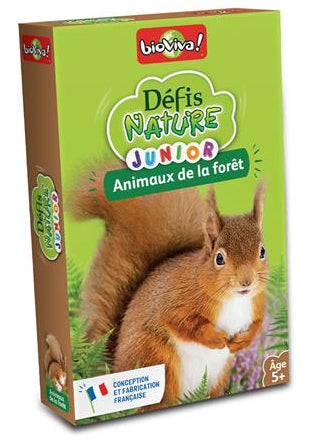 Défis Nature Junior: Animaux de la forêt (français)