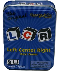 LCR: single game tin (English)