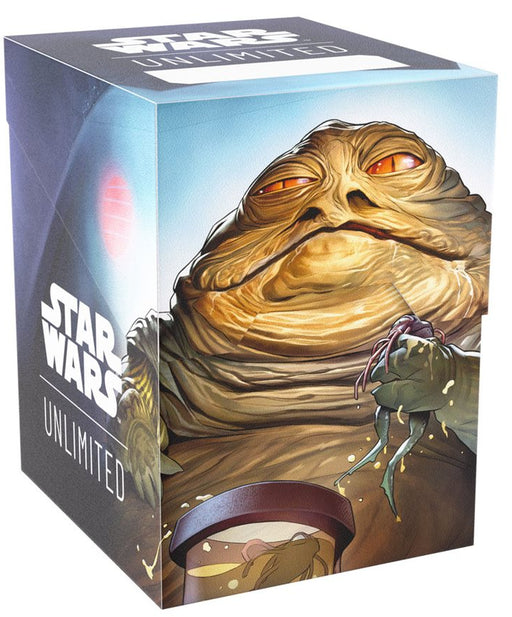 Star Wars Unlimited - A Lawless Time : Jabba the Hutt & Leia Organa Soft Crate Deck Box (multilingue)