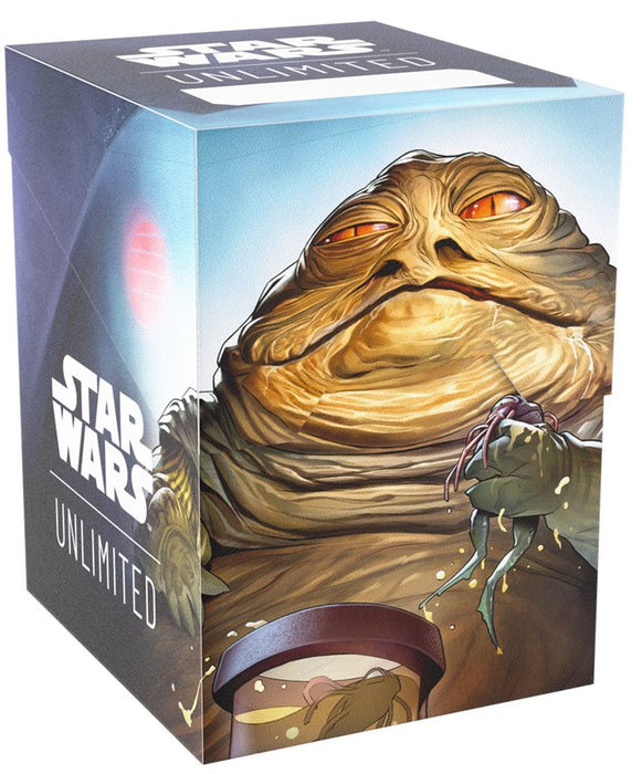 Star Wars Unlimited - A Lawless Time : Jabba the Hutt & Leia Organa Soft Crate Deck Box (multilingue)