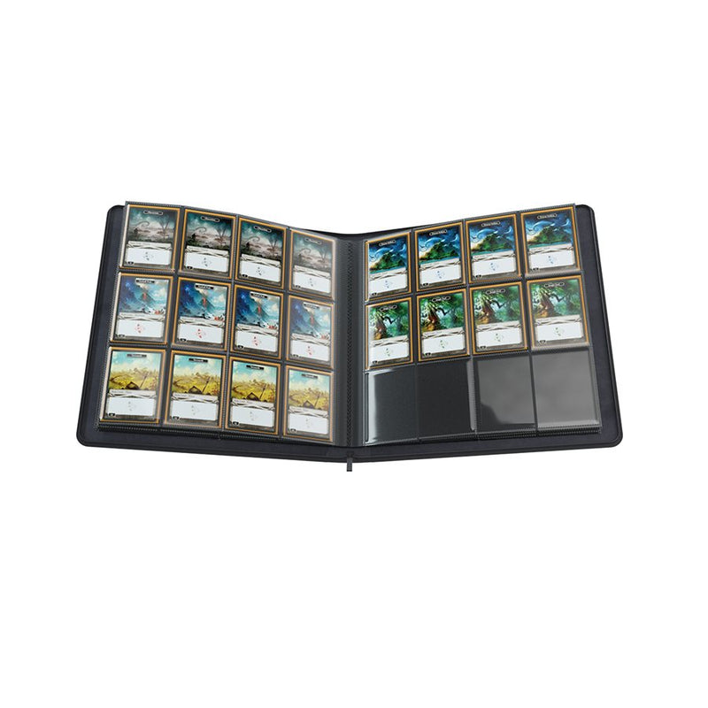 Binder "Zip-up" Album - 24 Pockets - Black