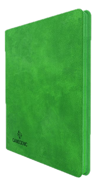 Binder "Zip-up" Album - 24 Pockets - Green