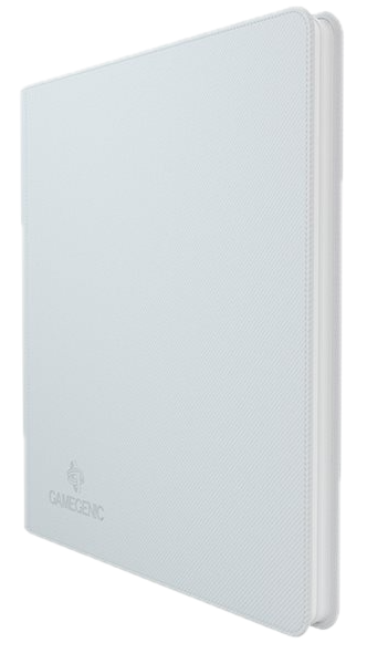 Binder "Zip-up" Album - 24 Pockets - White