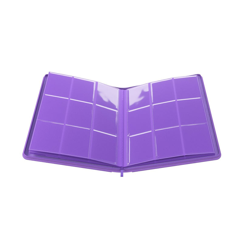 Cartable "Zip-Up" Album - 18 Pochettes - Violet
