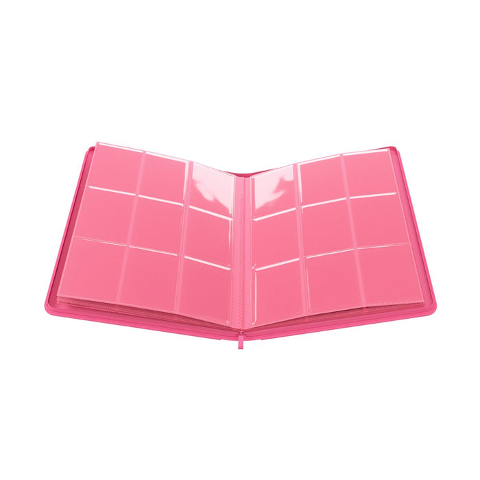 Cartable "Zip-Up" Album - 18 Pochettes - Rose