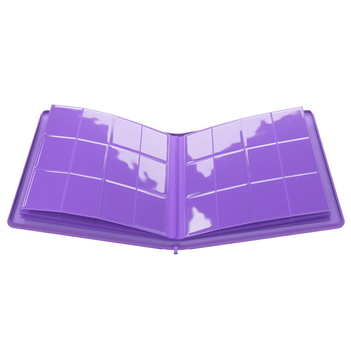 Cartable "Zip-Up" Album - 24 Pochettes - Violet