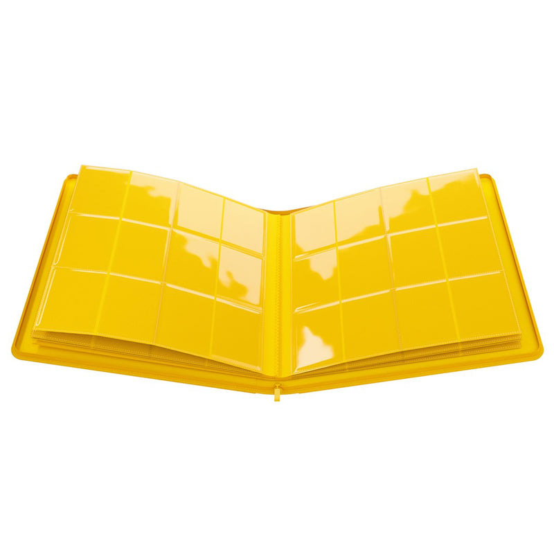 "Zip -up" Shall Album - 24 Pockets - Yellow