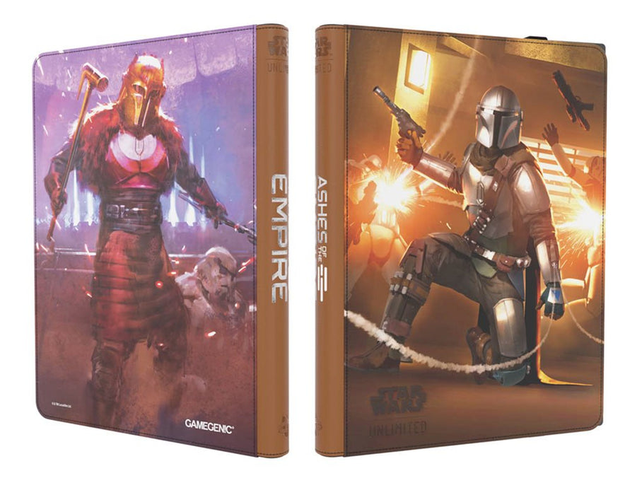 Star Wars Unlimited - Ashes of the Empire : Armorer & Mandalorian 18 Pockets Binder