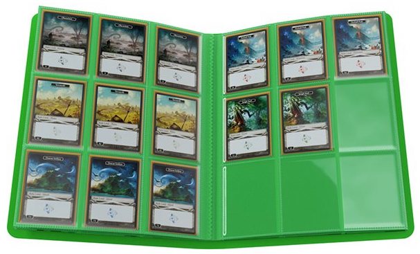 Cartable Album - 18 Pochettes - Vert