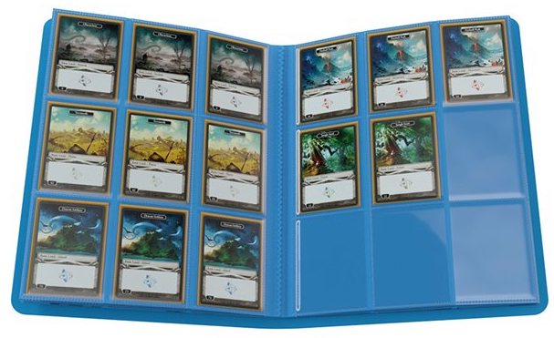 Cartable Album - 18 Pochettes - Bleu