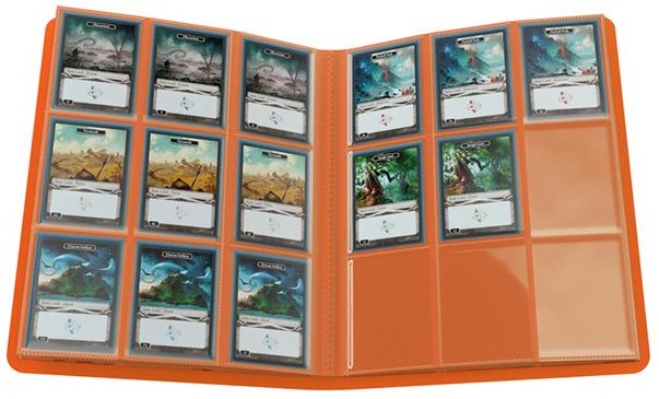 Cartable Album - 18 Pochettes - Orange