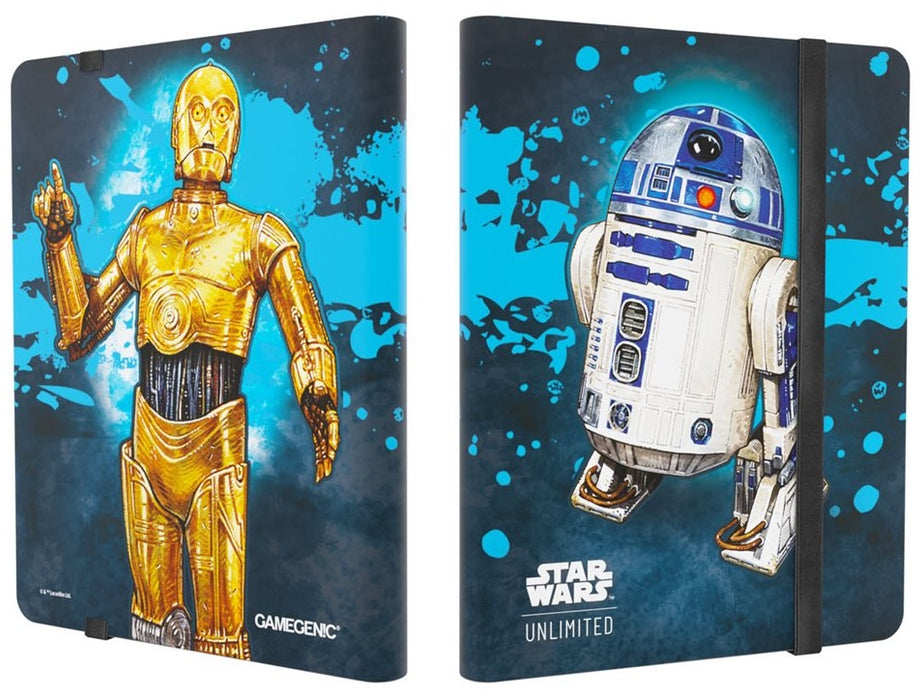 Star Wars: Unlimited - Cartable Album 18 Pochettes - R2-D2 & C3PO
