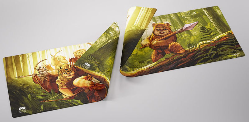 Star Wars Unlimited - Homeworld : Wicket & Ewok Archers - Double-sided Playmat